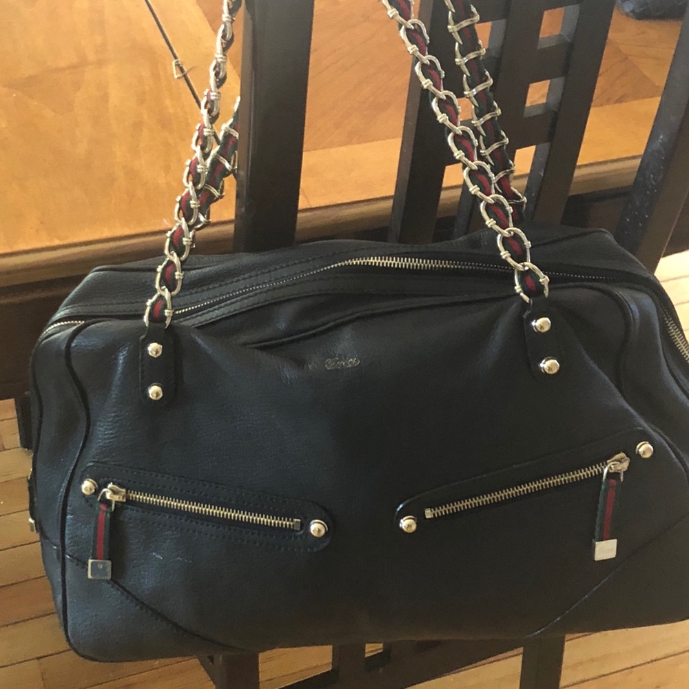 100 percent authentic GUCCI RARE SHOULDER BAG - Picture 1 of 8